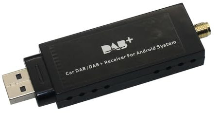 DAB+ Antenne mit USB Adapter Auto Digital Radio Tuner-Empfänger DAB+ Adapter für Android Multimedia