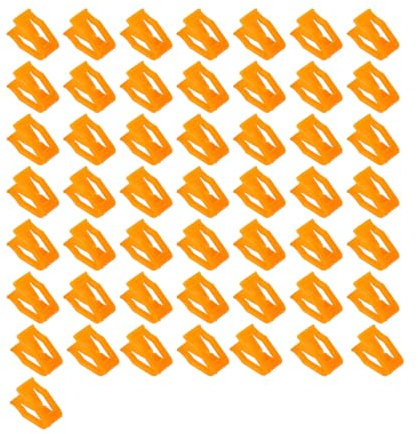 Adunsiaoto 50 Stück Auto Frontkonsole Armaturenbrett Trim Clip, Armaturenbrett Konsole Instrumentenhalter Clip Trim Niete, Mittelkonsole Radio DVD Schallfeld Clips