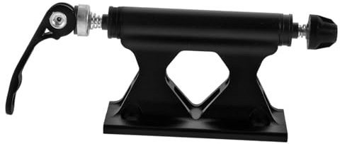 Happyyami Fahrradständer Für Vorderradgabel Fahrradträger Für Autos Heckklappenpolster Fahrradträger Autodachträger Halter LKW Fahrradblock Halterung Steckachsenadapter