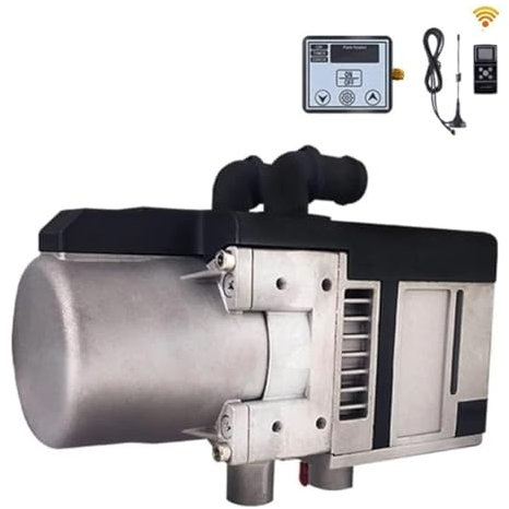 MegLob Riscaldatore Diesel da 5 Kw, Riscaldatore di Aria Diesel con Telecomando, Dispositivo di Riscaldamento dell'Aria di Parcheggio, Riscaldatore A Castello da Parcheggio per Camionista,24v