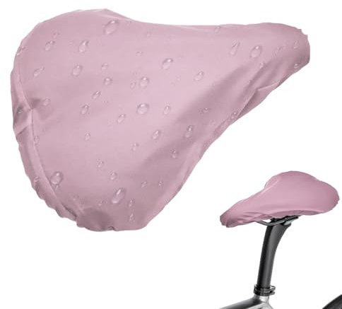 Fahrradsitz Regenschutz Fahrradsattel 28x24 cm, Sattelbezug Fahrrad Wasserdicht, Sonnenschutz Überzug, Sattelschutz Wasserdicht Fahrrad für den Meisten Fahrradsattel