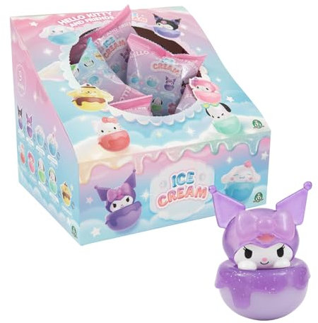 Hello Kitty, 1 Sammelfigur, 4 cm, Serie Ice Cream, zufälliges Modell, für Kinder ab 3 Jahren, HKT43