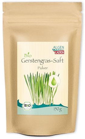 ALGENLADEN Jus d'herbe d'orge bio en poudre - 150 g