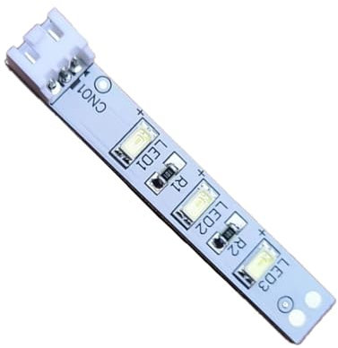 Luz LED para congelador DA41-00519R de repuesto para frigorífico y congelador, placa de iluminación, luz LED, pieza de nevera