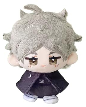Xinnice Sugawara Koushi Soft Figur Anime Plush Sugawara Cartoon Anhänger Keychain Backpack Schlüssel Dekoration Geschenk für Anime Fans 12CM