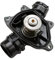 Termostato de coche Termostato de refrigerante del motor/apto for BMW 5 7 Series E38 E39 E46 530d M57D30 730d X5 E53 11512354056 093171547 Carcasa de Termostato
