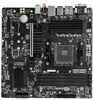 Fit For MSI B550M PRO-VDH WIFI Motherboard Support Ryzen 5 5600 5600G R7 5700X3D CPU 4xDDR4 DIMM B550 NVME M.2 Shield Frozr PCIe 4.0 motherboard