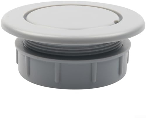 Schirmlochringeinsatz 4,6 cm für Glastisch – Silikon für Stabilisatorkappen-Set Schwarz Grau Transparent (Grau)