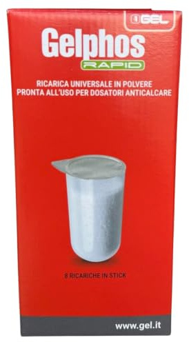 Gel Serie 10701160 Gelphos Rapid Confenzione 8 ricariche Polifosfato