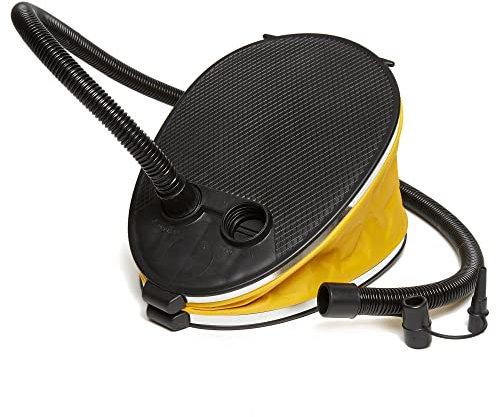 Eurohike 3L Bellows Foot Pump, Black, One Size