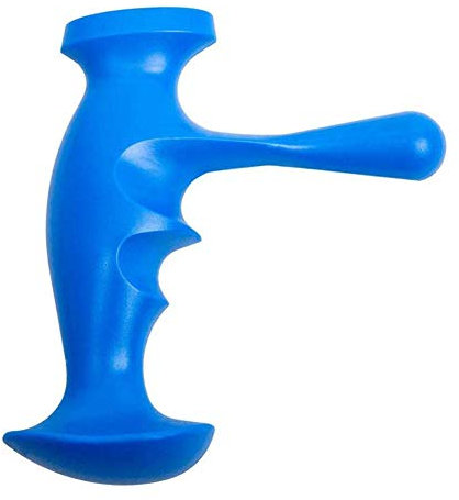 Deep Tissue Massage-Werkzeug, effektive Akupressur Triggerpunkt-Druck-Massage Thumb Saver Massageschmerzlinderung Rückenmassage Werkzeug Blau