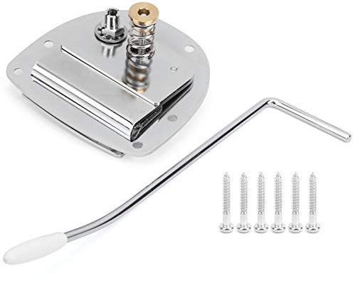 Vbest life E-Gitarre Tremolo Bridge Set, Tremolo Bridge für Jazzmaster E-Gitarre