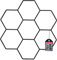 KADAX Pflastersteinform aus Kunststoff, Betonform, Gehweg Form, Schalungsform, Form für Pflastersteine, Sprungbrettform, Pflasterschablone (29,2 x 28 x 4,4 cm, Muster 2)