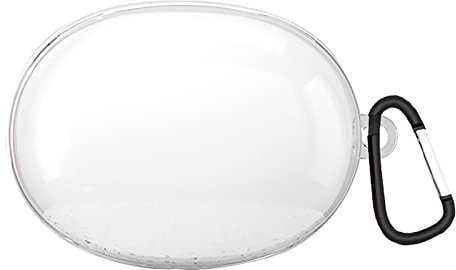 GIOPUEY Trasparente Case per Realme Buds Air 2 Neo, Realme Buds Air 2 Neo Custodia TPU, Ultrasottile, Resistente ai Graffi, Realme Buds Air 2 Neo Cover - Trasparente