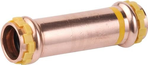 Raccord a sertir en cuivre gaz Manchon coulissant diam. 15 mm PG 5275 Gaz contour V