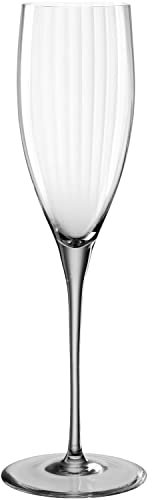 LEONARDO HOME 22381 Sektglas POESIA 250 ml grau, 1er, 022381, Glas, 250 milliliters