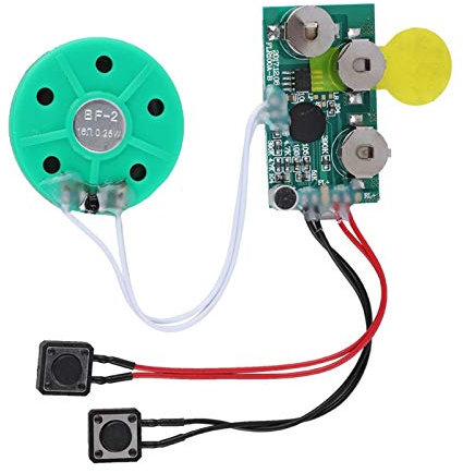 Biglietti d'auguri vocali registrabili Chip per biglietti d'auguri fai-da-te Chip audio registrabile per biglietti di Natale Modulo di registrazione vocale audio Chip del dispositivo Registra e invia