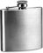 Hip Flasks for Men, 6oz Hip Flasks for Women, Leak Proof Alcohol Flask Classic Flagon Gift Presented in Box for Liquor Climbing Barbecue Bar Party Drinker(Silver)