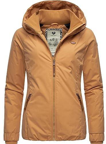 Ragwear Damen Winterjacke warmer Kurzmantel mit Kapuze Dizzie Winter Intl XS-6XL