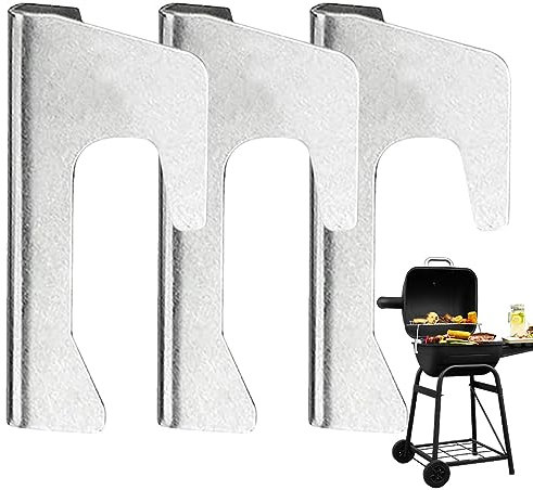 3 Stück Feuerplatten Abstandshalter,Universal Abstandshalter Feuertonne Edelstahl Abstandshalter für Feuerplatten Feuertonne Kugelgrill BBQ Disc