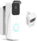 Blink Doorbell Angle Mount- Wide Angle Adjustable for Blink Video Doorbell Camera Home Office Apartment Door (Angle-White)