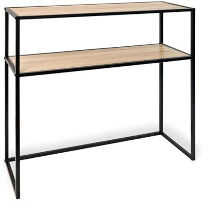 VINTHERA Moa Console Multifunzionale con 2 Ripiani, 78 x 27 x 77 cm