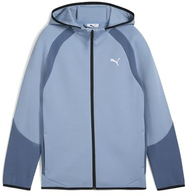 Puma Jungen Evostripe Full-Zip Hoodie Dk B Sweatjacken (1er Pack)