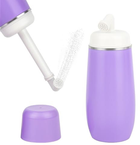 Po Dusche, Peri Bottle, Portable Bidet, Reise Bidet, Auslaufsichere Intimdusche fürs Wochenbett Iintimdusche für Damen, 400ml Volumen