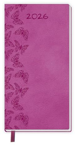 TRÖTSCH - Taschenterminer Soft Touch Schmetterlinge 2026: Soft Touch Terminkalender