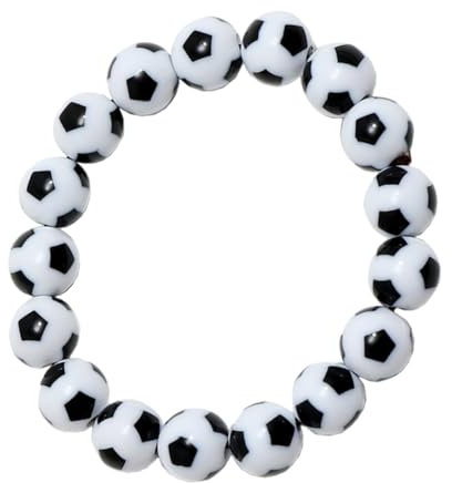 MUSISALY Fußball-armband Für Männer Mit Perlen Sport-armband Aus Geschenkidee Für Herren Und Jungen