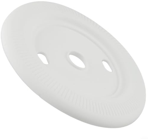 Yhenlovtt Blanc, pour thermostat intelligent Nest Learning Boîtier de protection, plaque murale, silicone, 125 x 125 mm, rouge, bleu, blanc