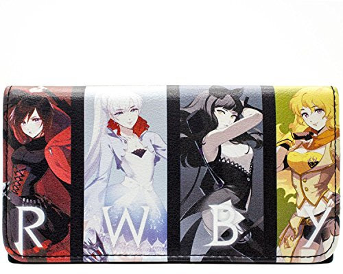 Rooster Teeth RWBY Ruby-Jägerinnen Schwarz Portemonnaie Geldbörse