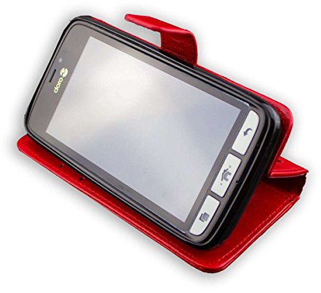 caseroxx Bookstyle-Case für Doro 8030/8031 | Aufklappbare Buch-Schutzhülle mit Innenfächern und Rundumschutz für den Alltag, aus Kunstleder