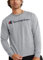 Champion Herren Klassisches langärmeliges Grafik T-Shirt, Oxford-Grau, XXL