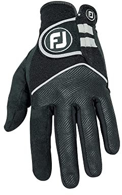 FootJoy RainGrip Herren-Golfhandschuh, Schwarz