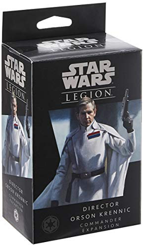 Atomic Mass Games, Star Wars Legion: Galactic Empire Expansions: Director Orson Krennic Commander, Unit Expansion, Miniatures Game, Ages 14+, 2 Players, 90 Minutes Playing Time