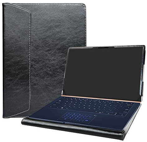 Alapmk Schutz Abdeckung Hülle für 14 ASUS ZenBook 14 UX433FN UX433FA-DH74/ZenBook 14 UX434FL/ZenBook 14 UX435EG UX435EG-XH74 & Lenovo ideapad S940-14IWL(Not fit ZenBook UX430UA UX431FA),Schwarz