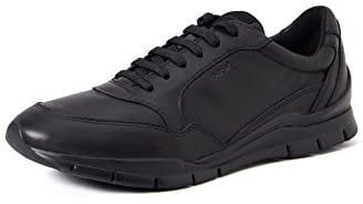 Geox D Sukie A, Zapatillas Mujer, Black C9999, 39 EU