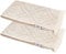 Carenesse 2er Set Handtuch Barock 60 x 100 cm beige I Edles & zartes Handtuch Set aus 100% Baumwolle mit hochwertiger Webung I Kleines Hamam Tuch für Reisen I Sport Towel leicht & saugfähig