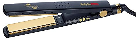 BaByliss PRO Plancha Profesional Iónica de Titanio 230°C BAB3091BKTE Alisado brasileño