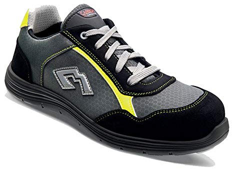 Lemaitre BUZZ S3Ci Low Sicherheitsschuhe BUZZS30GR-42, Grau/Schwarz/Gelb, Größe 42