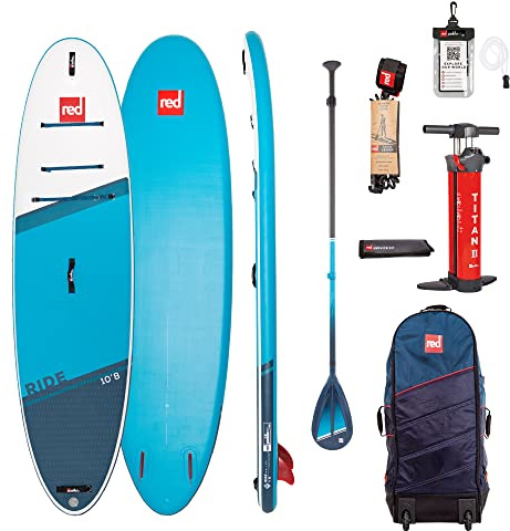 Red Paddle Co 3,5 m Ride Paddle Board, 2022 Paket (Hybrid Tough Paddle)