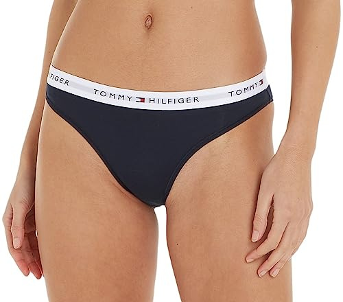 Tommy Hilfiger Damen Slip Bikini Form Unterwäsche, Blau (Desert Sky), S