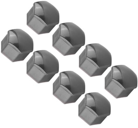 Ensemble de 20 Capuchons de Vis de Roue Universels de 17 Mm, Couvre-écrous de Roue de Voiture, Capuchons D'écrou de Jante de Roue, Enjoliveurs de Roue avec Extracteur(gris)
