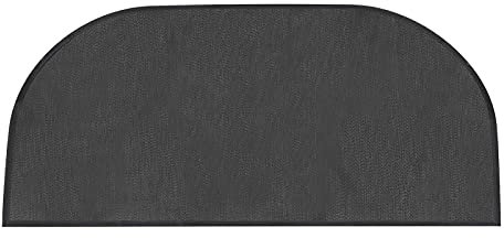 GIMOCOOL Funkenschutzplatte Für Kaminofen, Kaminbodenplatte, Teppich Feuerstelle Decke Schutz Für Ofen Kamin Grill Feuerfeste Matte Flammschutzmatte Bodenschutz Funkenschutz, Ca. 50 x 100 cm