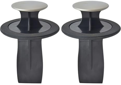 HEMOTON Accessories Sink of 2 Garbage Disposal Strainer Food Waste Disposer Mount Garbage Disposal Sink Flange Sink Strainer Basket Kitchen Sink Drain Decked Garbage Disposal Food Scraper