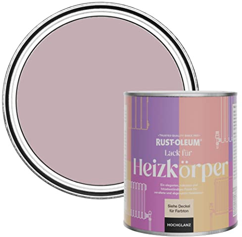 Rust-Oleum Pink Heat Resistant Radiator Paint in Gloss Finish - Little Light 750ml