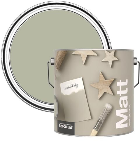 Rust-Oleum Peinture Mate Murs et Plafonds Brune - Grège 2,5L