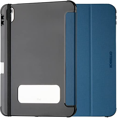 Funda OtterBox React Folio para iPad 10.ª Gen 2022, 11.ª Gen 2025 (A16), A Prueba de Caídas y Golpes, con Tapa Folio, Testeada con los Estándares Militares, Azul, Sin Caja Retail