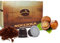 Caffè Vulcanus - 50 capsules de café aromatisées aux noisettes - Capsules compatibles avec Nespresso